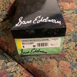 Sam Edelman leather shoes peach
